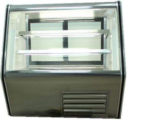 New!! coolman all stainless steel high deli case 48&#034; for sale