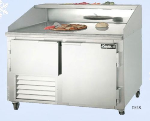 Brand new! leader dr48-m - 48&#034; refrigerated pizza dough retarder marble top for sale