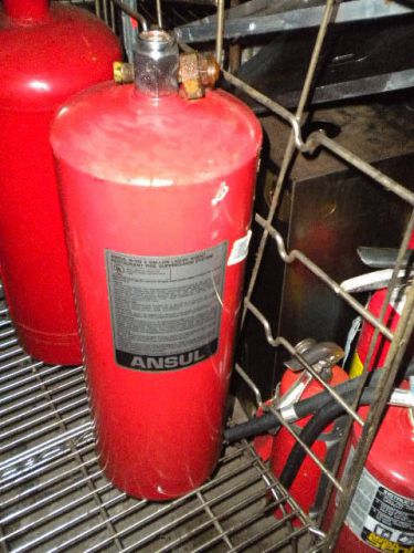 FIRE SUPPRESSION ANSUL RED BOTTLE - MUST SELL! SEND ANY ANY OFFER!