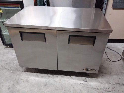 True tuc-48f undercounter 2 door worktop freezer for sale
