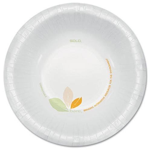 Bare table ware - 6&#034; diameter plate - paper plate - 500/carton (ofmp6j7234) for sale