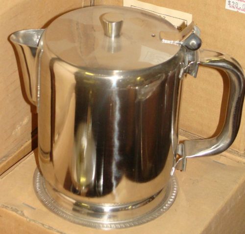 WORLD TABLEWARE 32 OZ stainless steel coffee server WATER PITCHER 4132