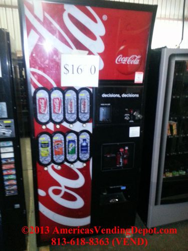 Royal 880/8 8 Select Coca Cola Can/Bottle Drink Machine W/ Vend Sensor&amp; Warranty