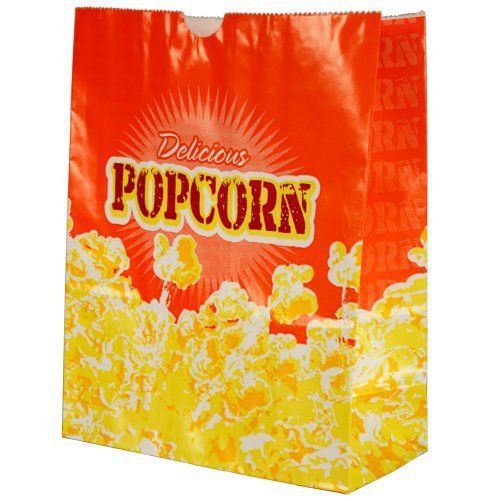 NEW Popcorn 5-Ounce Butter Bags  Large (100 Per Case)