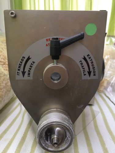 Imperia monferrina &#034;dolly ii&#034; pasta extruder and 4 dies for sale