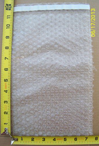 50 - undersized 8x11.5  self-sealing bubble out bags/pouches - actual 7.5x11.5 for sale