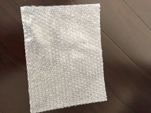 10 bubble wrap bags 9x12 open ended for sale