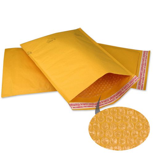 200 pcs #5 10.5x16 e-lite kraft bubble mailers padded mailing bag (100+100) for sale