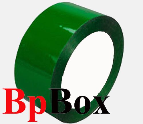 Sealing tape rolls packing 2&#034; x 330&#039;  110&#039; yard packaging --12 green&#039; for sale