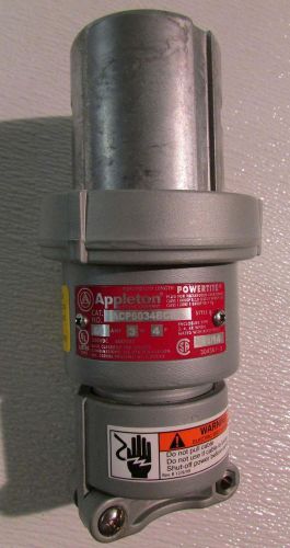 Appleton ACP6034BCRS Clamping Ring Plug Alum 60A Weatherproff