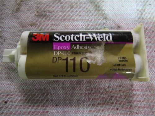 3m dp110 epoxy adhesive, translucent, lot of 18 for sale