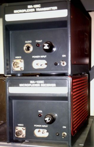 MICROWAVE ASSOCIATES MA-12XC TRANSMITTER &amp; RECEIVER