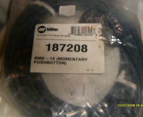 MILLER 187208  RMS-14  MOMENTARY PUSH BUTTON  ON/OFF