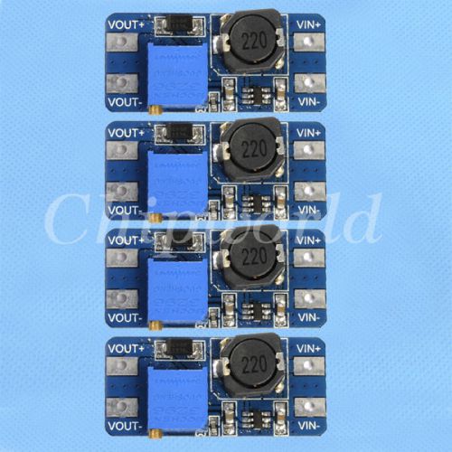 4pcs mt3608 dc-dc step up power apply module booster power module 2a max for sale