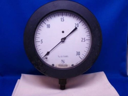 Vintage pressure gauge 7.75&#034; steampunk #29a for sale
