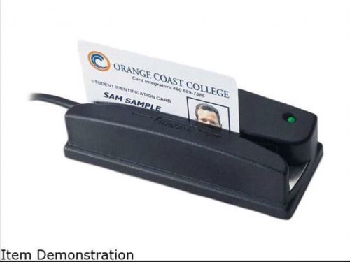 Lot Of (2) ID Tech Heavy Duty Omni Magnetic Strip Card Reader WCR3227-600