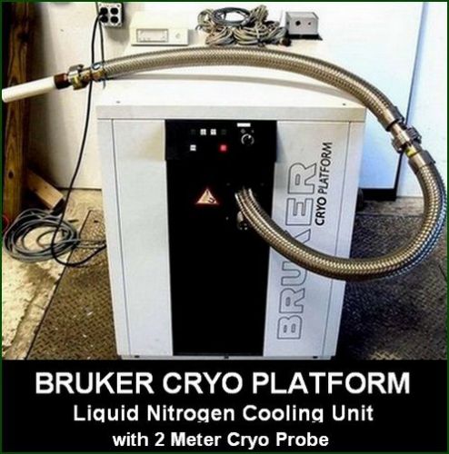Bruker liquid nitrogen cooling unit with cryo probe for sale