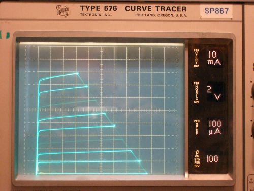 Tektronix Type 576 Curve Tracer  , Calibrated 12/27/14, Tested working