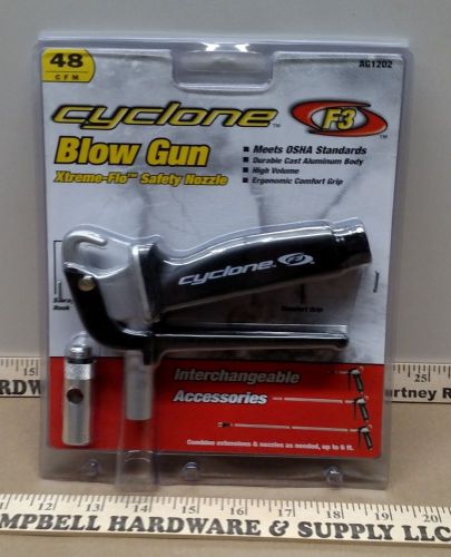 Legacy mfg. cyclone f3 blow gun ag1202 for sale
