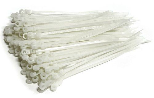 STARTECH.COM TCV155 StarTech 6in Screw Mount Cable Ties - 100 Pack