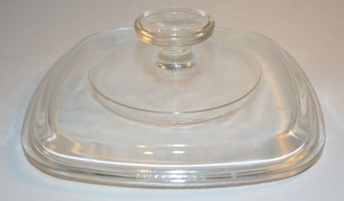 Corning Ware Casserole Replacement Lib A-7-C Pyrex Cover 7&#034; x 7&#034; Free Shipping