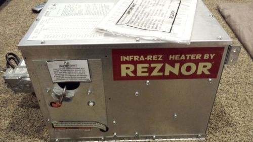 Reznor 125,000 btu infrared radiant tube heater bcb65m7l22657x tr125 for sale