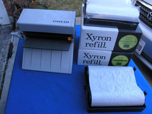 Xyron 850 Adhesive Application Laminating System with Extras
