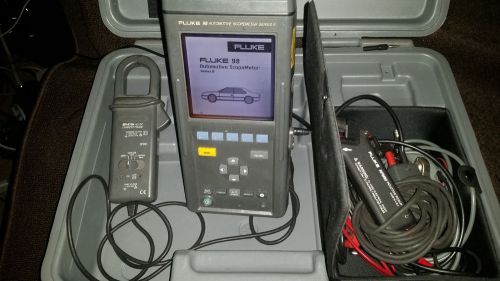 Fluke 98 &amp; accessories and Fluke 90i amp probe.