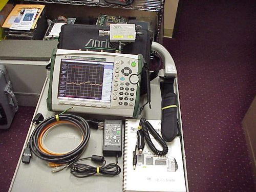 Anritsu ms2724b spectrum analyzer freq 9khz-20ghz with psn50 power sensor meter for sale