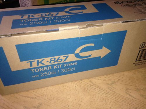 Kyocera Toners /Kit TK-867C for 250ci/300ci(Cyan) /NEW