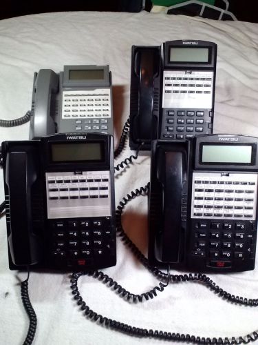 Lot of 4 IWATSU ADIX OMEGA-Phones - (3x) IX-KTD-3 &amp; (1x) IX-KTD-2
