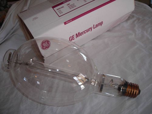 LOT OF 4 GE 1000 Watt Mercury Vapor Light Bulb Lamp HR1000A36 FOR H36 BALLAST