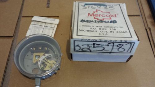 Mercoid pressure switch da 7031-153-2 for sale