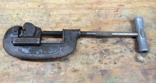 Vintage Ridgid Heavy Duty No. 2 Pipe Cutter 1/8 To 2&#034;