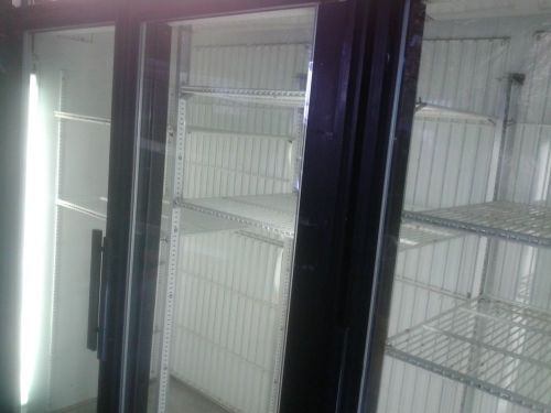 3 true door glass freezer for sale