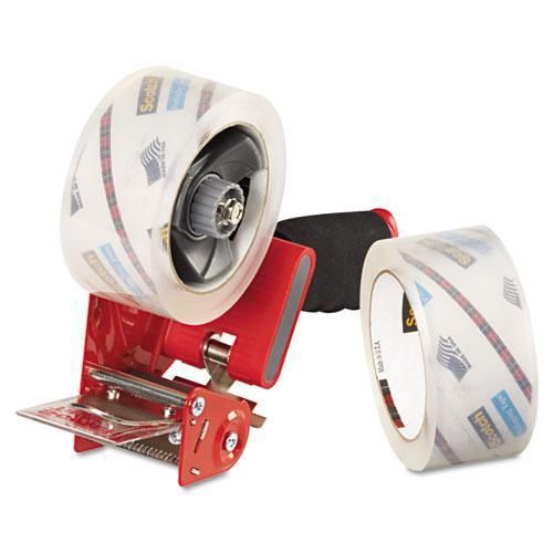 NEW 3M 37502ST Packaging Tape Dispenser with 2 Rolls of Tape, 1.88&#034; x 54.6