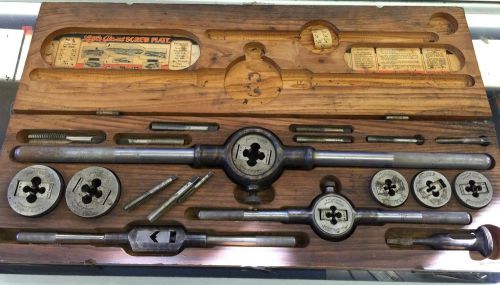 Little Giant Screw Plate Vintage Tap and Die Set