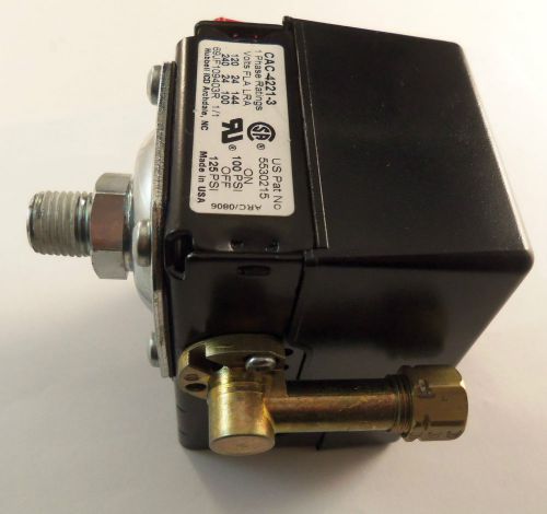 Devilbiss air power air compressor pressure switch cac4221-3 for sale