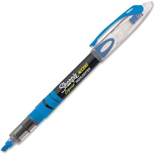 Sharpie Pen-style Liquid Ink Highlighters -Chisel -Blue Ink- 12/Pk- SAN1754467DZ