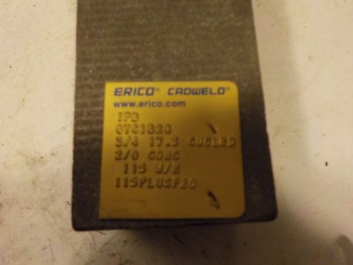Used Erico Cadweld  Mold GTC182G