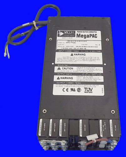 Vicor pfc megapac mp5-77520 configurable dc power supply 115/230vac 15a / qty for sale