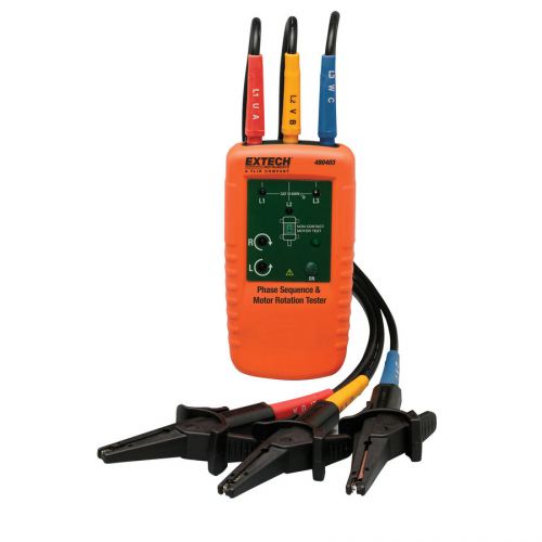 New extech determine rotation motor leds indicate digital voltage detector meter for sale