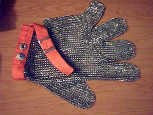 Stainless Steel Mesh Gloves Cutting / Slicing / Food / Safety / Chainlink EX-L