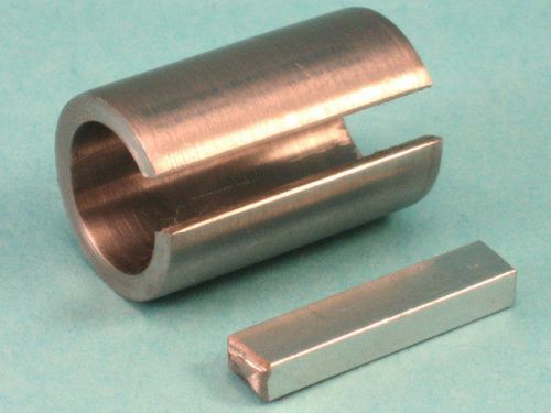 5/8&#034; x 7/8&#034; x 1 -1/4&#034; shaft adapter sheave sprocket pulley reducer bushing &amp; key for sale