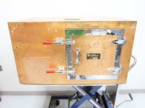 LINDGREN RF ENCLOSURE T\T TABLE TOP SHIELDED FARADAY CHAMBER - ENTRY PORTS