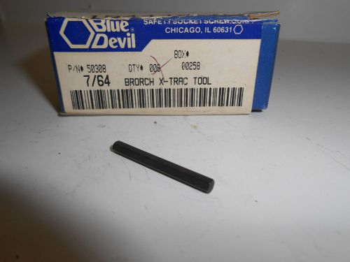 Safety socket x-trac tool 7/64&#034;  broach only #50308 for sale