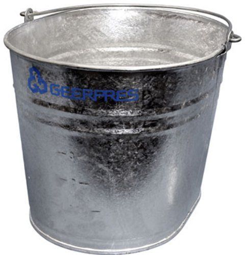 Geerpres 2104-2 seaway galvanized steel oval bucket  12&#034; length x 17&#034; width x 13 for sale