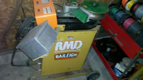 Baileigh rdb-250 programmable tube pipe bender tubing w/full set pipe dies ect for sale