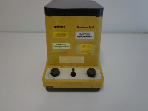 Eppendorf 5415 centrifuge with rotor 16x35g 14k rpm free shipping for sale