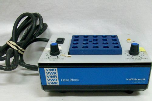 VRW Scientific Dry Heat Block Model 13259-005 in Excellent Working Condition